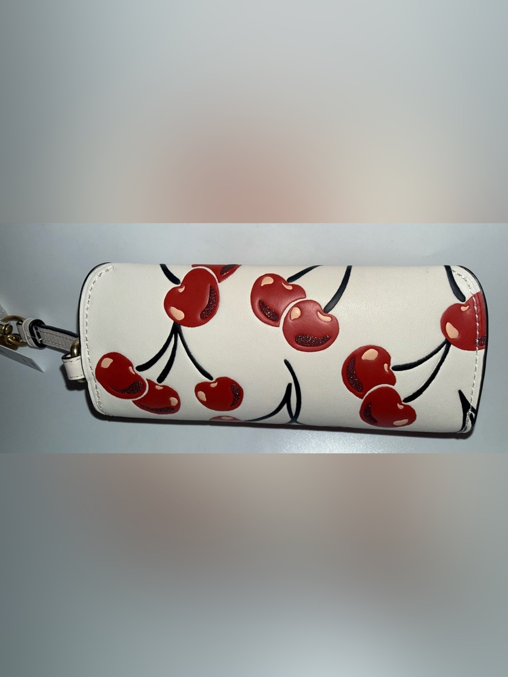 NWT Coach Cherry-Print Eye Glasses Case - Picture 3 of 9